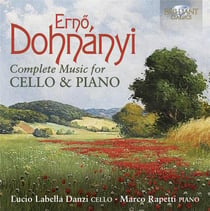 Erno von Dohnanyi : Intégrale de l'oeuvre pour violoncelle et piano