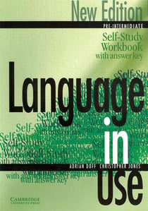 Language in use pre-intermediate self-study workbook with answer key