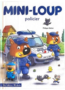 Mini-Loup Policier avec figurine