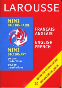 Mini dictionnaire français / anglais - anglais / français