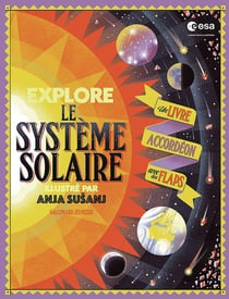 Explore le Système solaire : Un livre accordéon avec des flaps