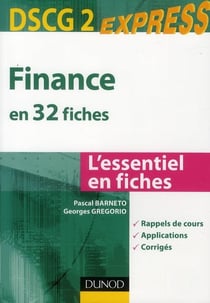 Dscg 2 - finance en 32 fiches