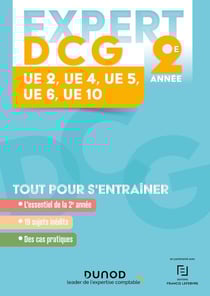 Expert DCG 2e année - UE 2-4-5-6-10 - tout pour s'entraîner (édition 2023/2024)