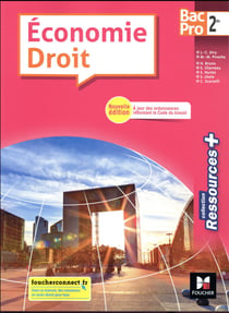 Ressources + : économie-droit - 2de bac pro - manuel de l'élève (édition 2018)