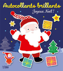 Autocollants brillants - joyeux noël !