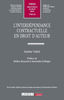L'interdépendance contractuelle en droit d'auteur
