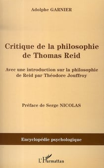 Critique de la philosophie de thomas reid