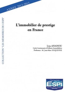 L'immobilier de prestige en france