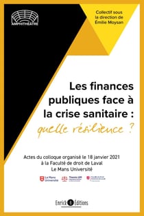 Les finances publiques face à la crise sanitaire : quelle résilience ?