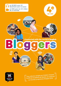 Bloggers : anglais - 4e - pack CD + DVD