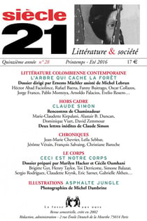 Les littératures contemporaines de colombie et dossier claude simon