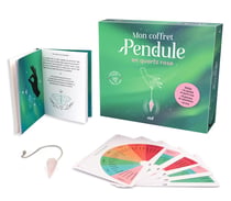 Mon coffret pendule en quartz rose : Découvrez les mystères de la radiesthésie - Un pendule divinatoire