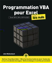 Programmation VBA pour Excel pour les nuls