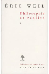 Philosophie et réalité Tome 1