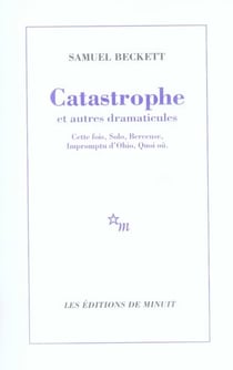 Catastrophe et autres dramaticules