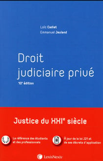 Droit judiciaire privé (10e édition)