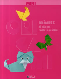 Mini origami animaux - 15 pliages faciles à réaliser