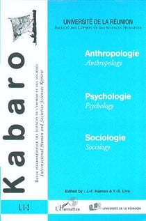 Anthropologie, psychologie, sociologie