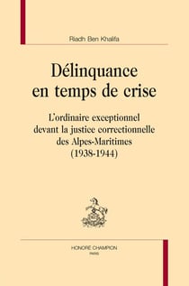 Délinquance en temps de crise