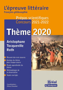 Épreuve littéraire 2021-2022 - prépa scientifique (édition 2021/2022)