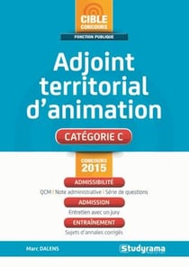 Adjoint territorial d'animation - concours 2015