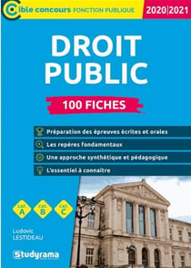 Droit public 100 fiches (édition 2020/2021)