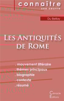 Fiche de lecture les antiquités de rome de joachim du bellay
