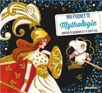 Ma pochette mythologie - cartes à colorier et à gratter