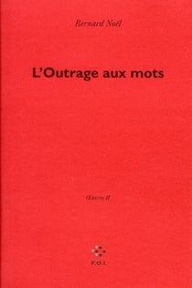 L'outrage aux mots