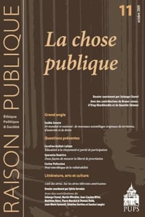 RAISON PUBLIQUE n.11 : la chose publique