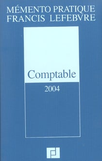 Memento comptable (édition 2004)