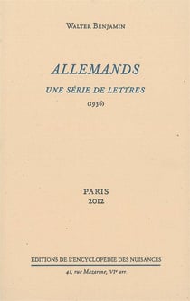 Allemands, une série de lettres