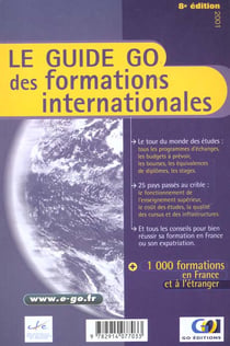 Guide go des formations internationales 2001