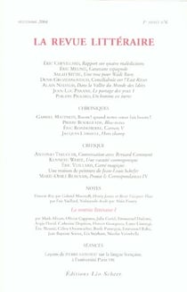 Revue litteraire n 6 (la)