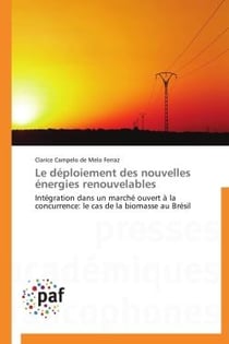 Le déploiement des nouvelles énergies renouvelables