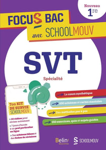 SVT, 1ère spécialité