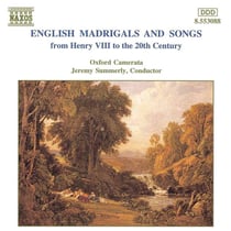 English Madrigals And Songs
