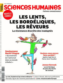 Sciences humaines n.375 : Les lents, les bordéliques, les rêveurs