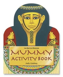Mummy- shaped activity book