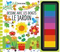Dessine avec les doigts - le jardin