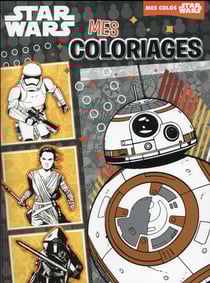 Bb-8, star wars vii, mes coloriages