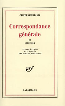 Correspondance générale Tome 2