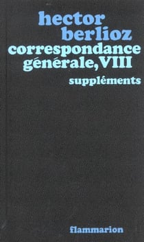 Correspondance generale - vol08 - supplements