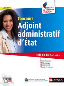 Concours adjoint administratif d'état - catégorie C (édition 2016)
