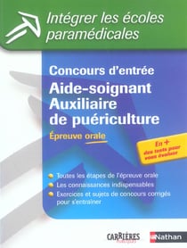 Concours aide soignant / auxiliaire de puericulture epreuve orale n15 2005 (edition 2005)