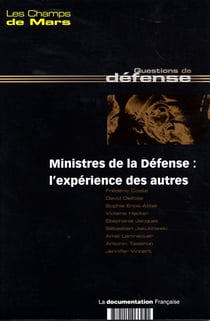 Ministres de la défense - l'expérience des autres