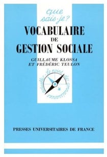 Vocabulaire de gestion sociale