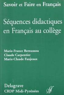 Séquences didactiques en français au collège