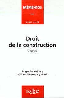 Droit de la construction, 4eme edition