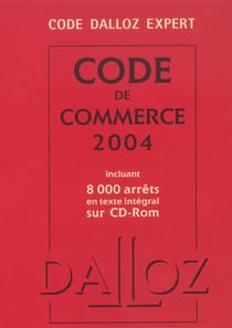 Code De Commerce 2004 (Avec Cdrom)